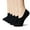 Black, variant on WTXUE No Show Socks Womens, Low Cut Socks Women, 3 Pairs of Women's Summer Solid Color Sports Casual Shallow Mouth Anti Slip Boat Socks, Black, M