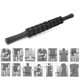 thumbnail image 3 of Fitness Sport Fascia Rod, Masaje Fascia Rod Mejora La Flexibilidad Rodillo De Masaje, Masajeador De Alta Resistencia Para El Alivio Del Dolor De Espalda Atletas Recuperación ANGGREK Massage Roller, 3 of 8