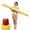Yellow, variant on Oodles of Noodles OodleMaxx Giant Noodle - 54 inch Large Pool Noodle - Extra Thick for Swimming, Exercise, Crafts & More. (Black, 1-Count)