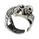 thumbnail image 2 of Anillos para mujer, regalos para mujer, apertura de calavera de esqueleto punk, accesorios de calavera de Halloween, el anillo, 2 of 5