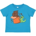 thumbnail image 3 of Inktastic Dino with Chocolate Bar Boys or Girls Toddler T-Shirt, 3 of 5