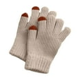 thumbnail image 2 of Kids Warm Knit Gloves, Kids Knitted Gloves Soft Thermal Gloves, Toddler Magic Gloves Full Finger Gloves, Stretchy Warm Gloves for Boys and Girls, 2 of 4