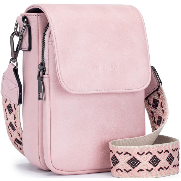 Bandolera POIUGOYA Small para mujer de piel vegana