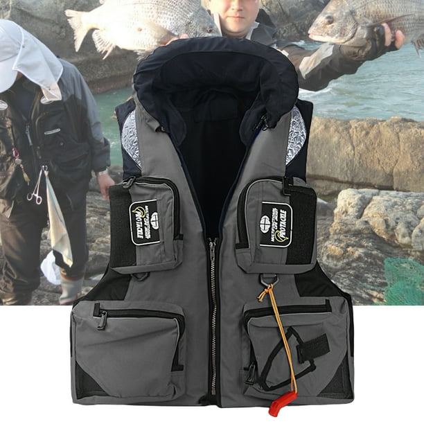 Fishing store flotation vest