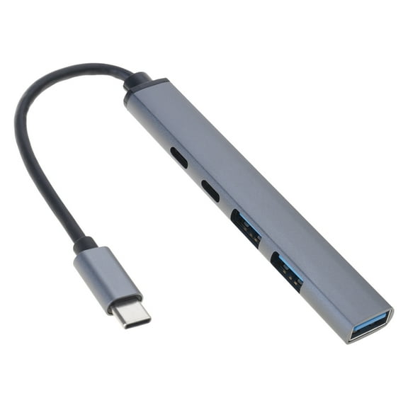 Yammee Multiport USB Hub 5 in 1 Type C Hub with Type C 10Gbps Port and USB 3.0/2.0 Port