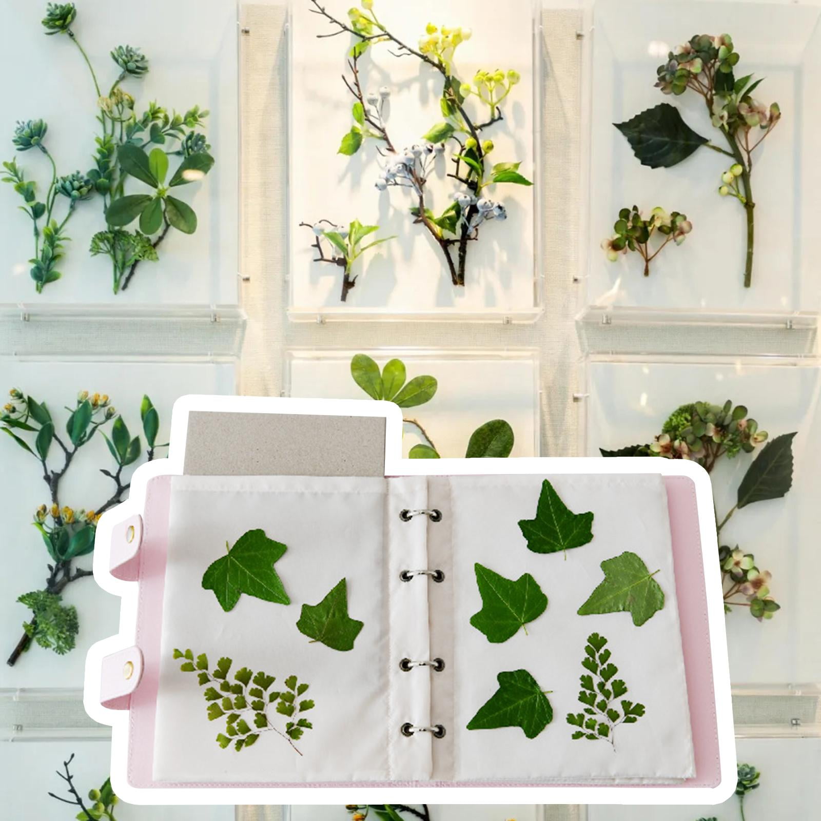 Flower Drying Press Book Pressing Flower Drying Book Accessories Plants Press 27x32cm for Bouquets Crafts Scrapbooking Decoration 27cmx32cm Pink