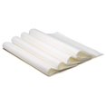 thumbnail image 4 of " OCCASIONS " 200pcs set (25 Guests)-Heavyweight Wedding Party Disposable Plastic Plate Set -25x10.5'' +25 x7.5'' + Silverware +Cups+linen like paper Napkins (Linen White & Silver), 4 of 9