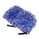 thumbnail image 1 of 2 Pcs Toalla para Lavar Coches Microfibra Herramienta de Secado de Limpieza de Coches 23x12x1cm Azul Blanco, 1 of 6