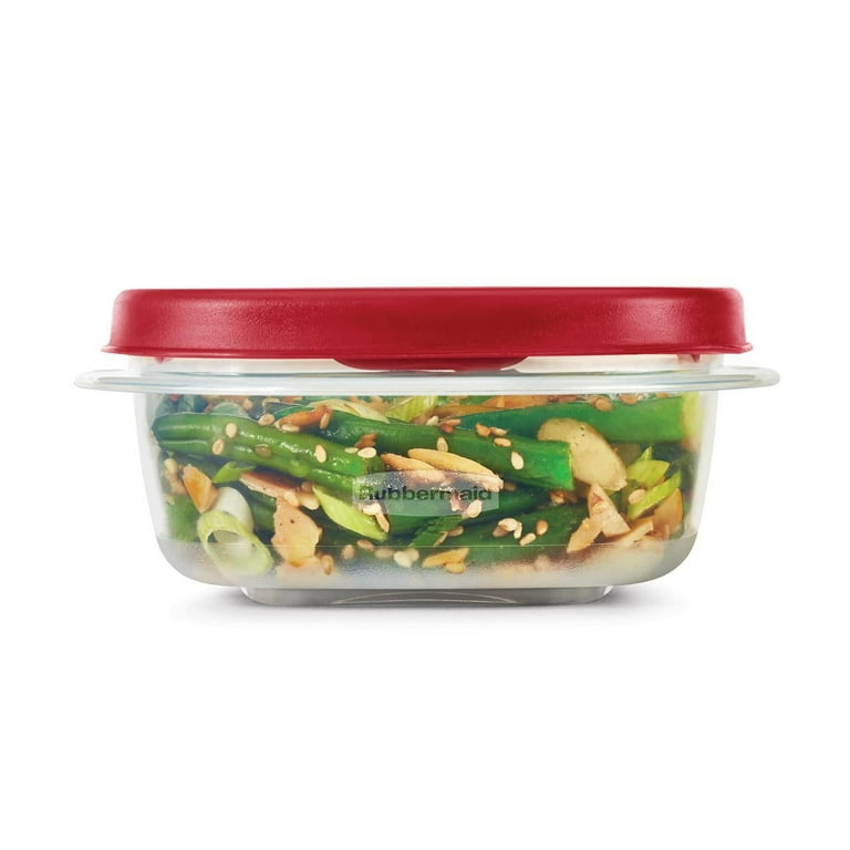 Rubbermaid Easy Find Lid Square 1.5-Gallon Food Storage Container, 2-P –  SHANULKA Home Decor