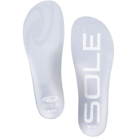 SOLE Active Wide Footbed Insoles-Thin-M 11 W 13
