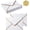 White, variant on 50 Pieces A4 Envelopes with Gold Border, 4.25 x 6.25 Inches Envelopes with Gold Stickers for Greeting Cards and Invitation (Cream Color, A4-4x6)