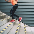 thumbnail image 5 of EUZODNAK Anti Slip Tape, 2 inch x 33 Feet, Safety Non Slip Tape for Steps Outdoor Waterproof, Heavy Duty Grip Tape for Concrete Floors, Yellow, 5 of 9