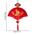 thumbnail image 3 of Hanging Wall Decor,Vietnamese New Year Decorations 2025 | Vietnamese New Year Ornament Red New Year Home Decoration Spring Festival Decorations Chinese Spring Festival Red Ornament New Year Dec, 3 of 8