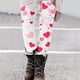 thumbnail image 4 of TaTaai Valentine's Day Print Stretchy Non-see-through Women Tight Fit Yoga Pants High Waisted Elastic Breathable Workout Gym Casual Daily Wear Full Length Leggings Gift, 4 of 7