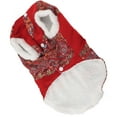 thumbnail image 4 of Ropa para perros ANGGREK Cheongsam abrigo cálido de invierno disfraz de Festival de Año Nuevo Chino para perros pequeños y gatos, 4 of 8