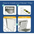 thumbnail image 2 of Filtrete 14" x 14" x 1" Dust Reduction Filters, 4pk, 2 of 2