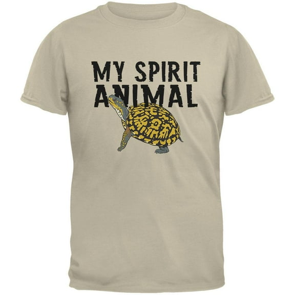 My Spirit Animal Turtle Sand Youth T-Shirt - Small(6/8)