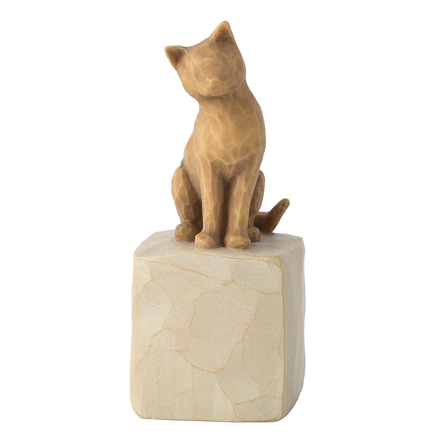 willow tree figurine with cat