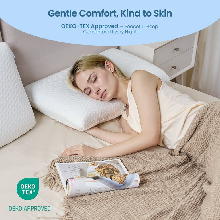 MARNUR Gel Memory Foam Pillow Cooling Pillow for Sleep with