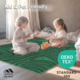 thumbnail image 4 of ODIKA 5'x7' Machine Washable Non-Slip Area Rug, Enchanted Forest Pathway Design High Traffic Rug, Green, 662282, 4 of 5