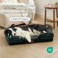 thumbnail image 2 of BEDSURE Large Orthopedic Dog Bed for Large Dogs - Big Waterproof Dog Bed Large, Foam Sofa with Removable Washable Cover, Waterproof Lining and Nonskid Bottom Couch, Pet Bed, 2 of 6
