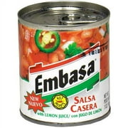 Embasa Salsa Casera - Hot, 7-Ounce (Pack of 12) by Embasa