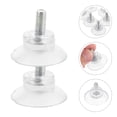 thumbnail image 1 of HONMEET 10Ud Ventosas Plásticas Transparentes Para De Vidrio Uso En Interiores Y Exteriores, 1 of 5
