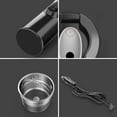 thumbnail image 2 of LEFU for Digital Display Car Electric Hot Water Cup 304 Stainless Steel Portable Heating Cup 12V/24V Intelligent Voltage Identification Leak-Proof Design 500ml Capacity for Travel, 2 of 9