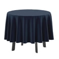 thumbnail image 1 of Vargottam Indoor/Outdoor Round Tablecloth 58 Inch Round Tablecloth Waterproof Patio Table Cloths, Spring/Summer Table Covers for Backyard Circular Table/BBQs/Picnic - Dark Navy Blue, 1 of 7
