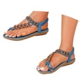 thumbnail image 3 of WILLBEST Sandalias Plataforma Zapatos De Playa Zapatillas De Mujer Sandalias Planas De Una Sola Pieza Para Vacaciones En La Playa 1229, 3 of 9