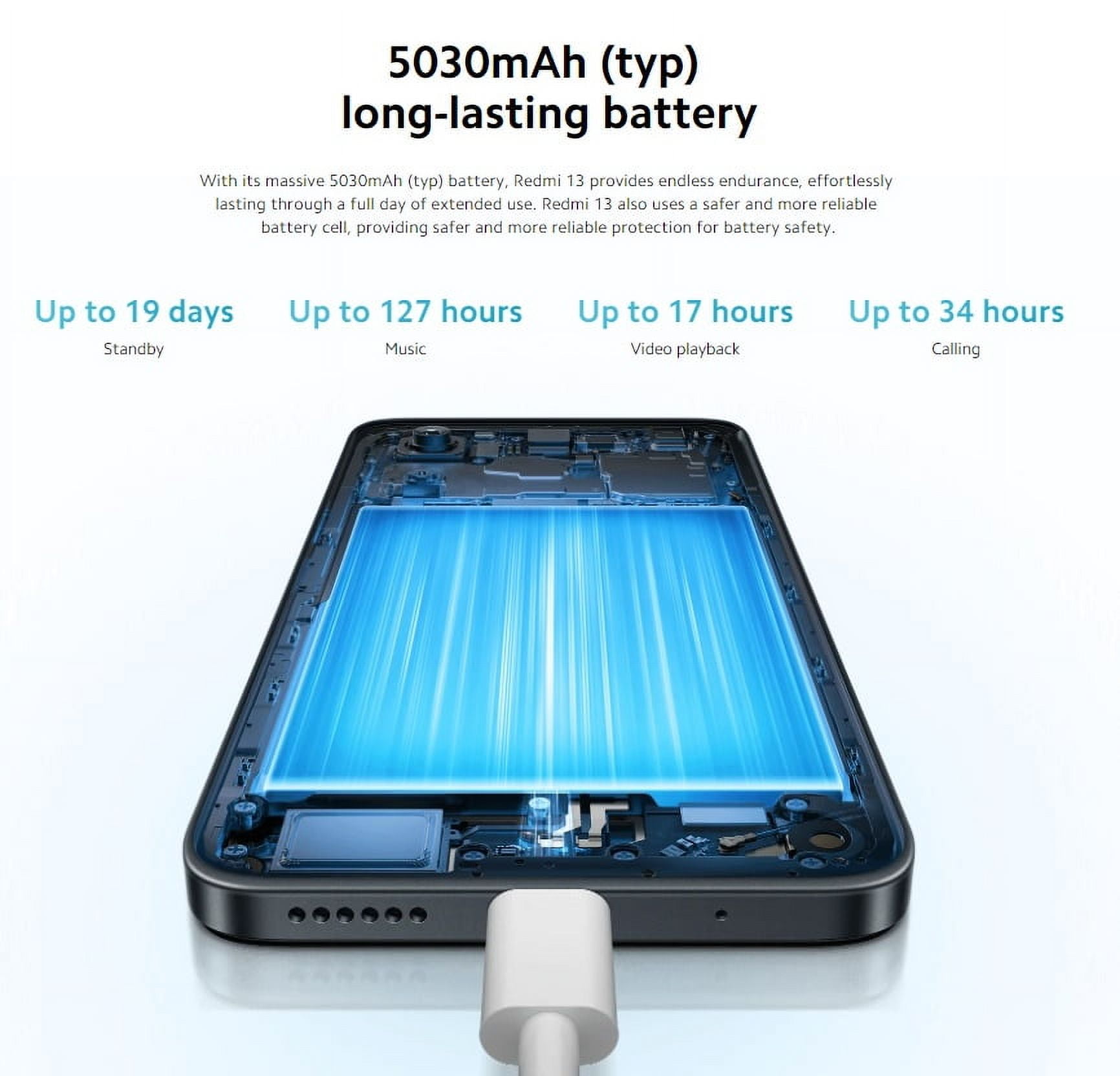 Xiaomi Redmi 13 (24049RN28L), 256GB 8GB RAM, Dual SIM Xiaomi Redmi 13 (24049RN28L), 256GB 8GB RAM, Dual SIM