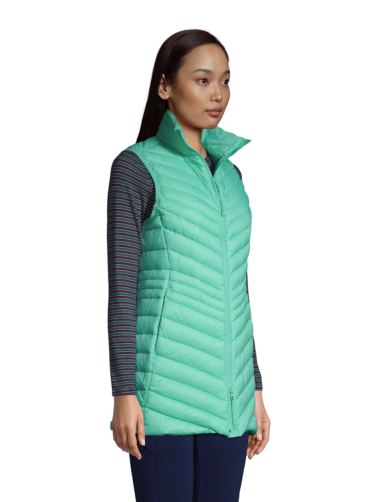 womens tall down vest