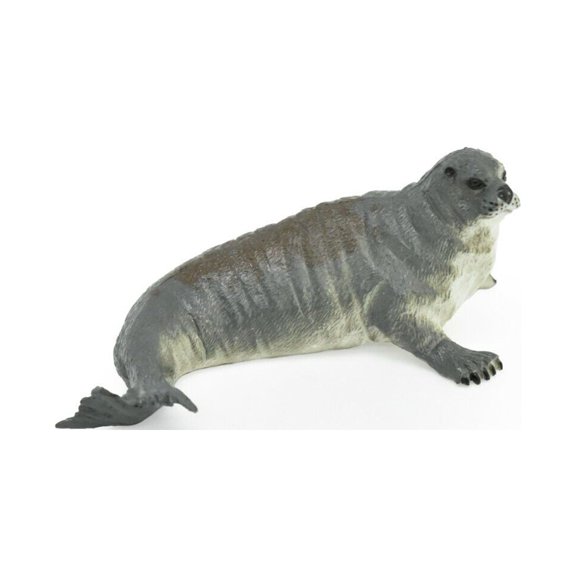 Seal Toy, Museum Quality Rubber Replica, Hand Painted 4" CWG211 BB42