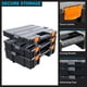 thumbnail image 5 of Caja organizadora Stalwart 3 en 1 con 52 compartimentos, color gris, 5 of 8