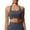 a-124Dark Gray27, variant on Womens Halter Square Neck Solid Medium Impact Sports Bra Wide Under Band High Elastic Gym Fitness Support Workout Inner Bras For Ladies Comfort Bra