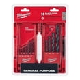 thumbnail image 2 of Kit De 14 Brocas Thunderbolt Oxido Negro Milwaukee 48892800 Milwaukee 48892800, 2 of 3