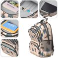 thumbnail image 3 of Bigfoot and Mountain Pink Pattern Backpack for School, Cute School Bag with Adjustable Shoulder Straps and Padded Back, 16.9"x12.6"x5.9", 3 of 4