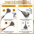 thumbnail image 6 of Hvxrjkn Extendable & Bendable Feather Duster – Rust-Proof, Stable Handle, Ideal for Home & Car Cleaning, 6 of 8