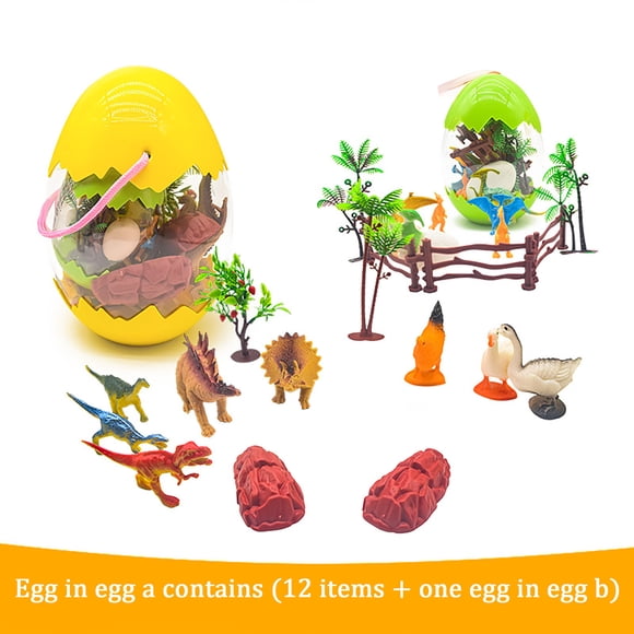 SIfdSeng Christmas Toys for Boys Diy Lightup Dinosaur Eggs Kit Create Your Magical Dinosaur Garden in A Jar Arts and Crafts Toys Birthday Gift Kits for Boys Girls Age 5 6 7 8 9 10 Year Old