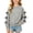 Gray Top, variant on jobturf Girls Crewneck Sweatshirt Cute Black Bow Decor Long Sleeve Pullover Tops Holiday Party Fleece Lined Sweatshirts for Kids 130