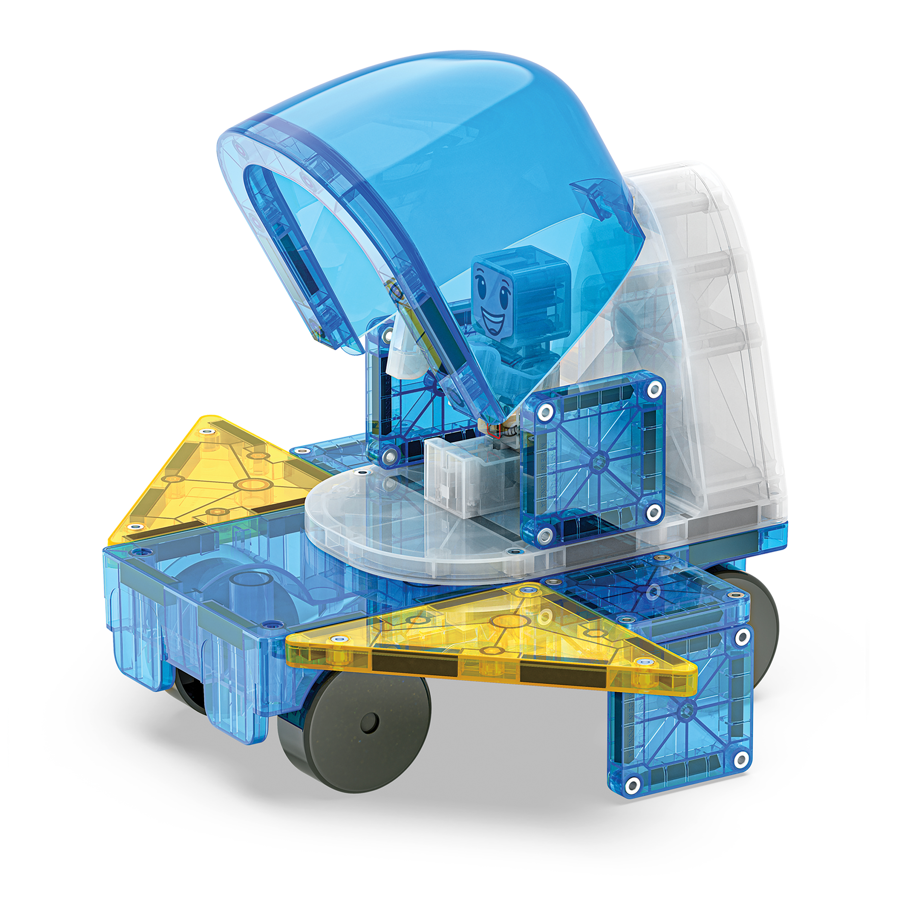 MAGNA-TILES Space 32-Piece Magnetic Construction Set photo 2