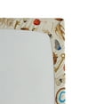 thumbnail image 3 of Ambesonne Witchy Fitted Sheet, Occult Frog Butterfly Print, King Size, Cream Vermilion Camel, 3 of 5
