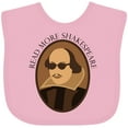 thumbnail image 3 of Inktastic Read More Shakespeare Fun Boys or Girls Baby Bib, 3 of 4