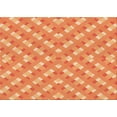 thumbnail image 1 of Ahgly Company Machine Washable Indoor Rectangle Transitional Orange Area Rugs, 6' x 9', 1 of 7