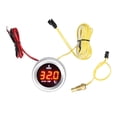 thumbnail image 3 of 52mm Water Temperature Gauge Car Digital Meter LED Display 9-36V with Temperature Sensor Alarm Function, 3 of 7