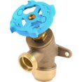 thumbnail image 1 of czcpp-3/4 Inch x 3/4 Inch MHT Garden Valve, Multi Turn, Push to Connect Brass Plumbing Fitting, PEX Pipe, Copper, CPVC, PE-RT, HDPE, 24623LF, 1 of 4