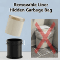 thumbnail image 6 of 1pc 3.17gal Luxury Large Capacity Push-Lid Trash Can, 6 of 6