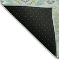 thumbnail image 3 of Addison Rugs Chantille Indoor/Outdoor Transitional Floral Mint Washable Rectangle Rug, 5' x 7'6", 3 of 6