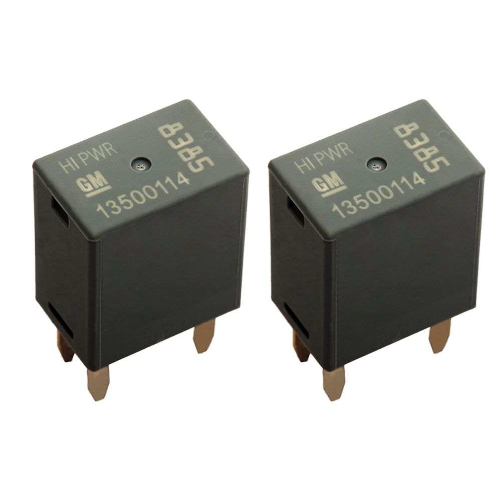 2pcs 13500114/8385/9815 Automotive Air Conditioner Fan Relay 12V 4pin