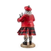 Mackenzie Childs Tartastic Tabletop Santa
